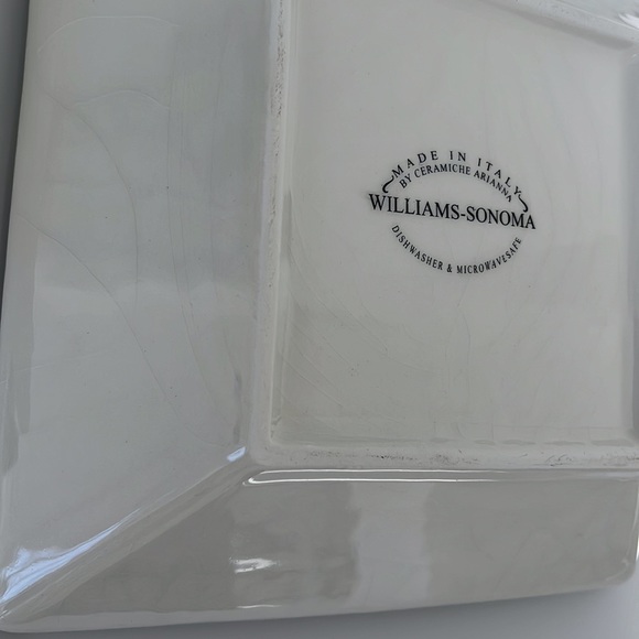 Williams-Sonoma Square Leaf Italian Pasta Bowls - Set of 2 - Picture 5 of 11